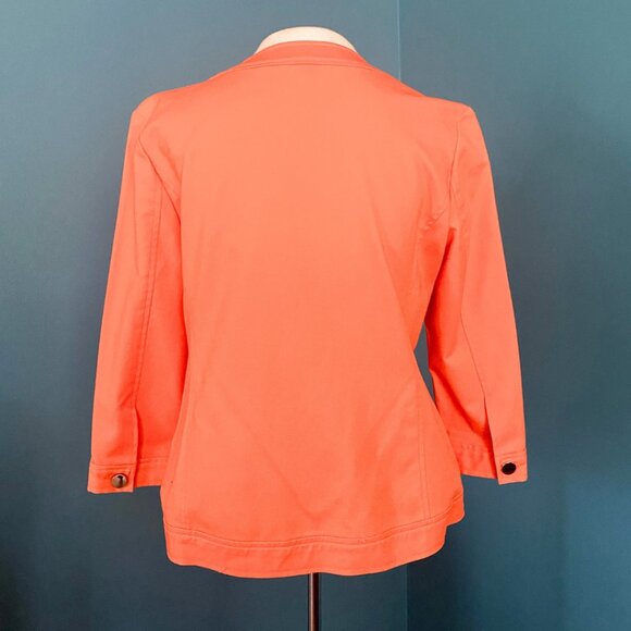 Light Orange Rafaella Jacket - Picture 3 of 5